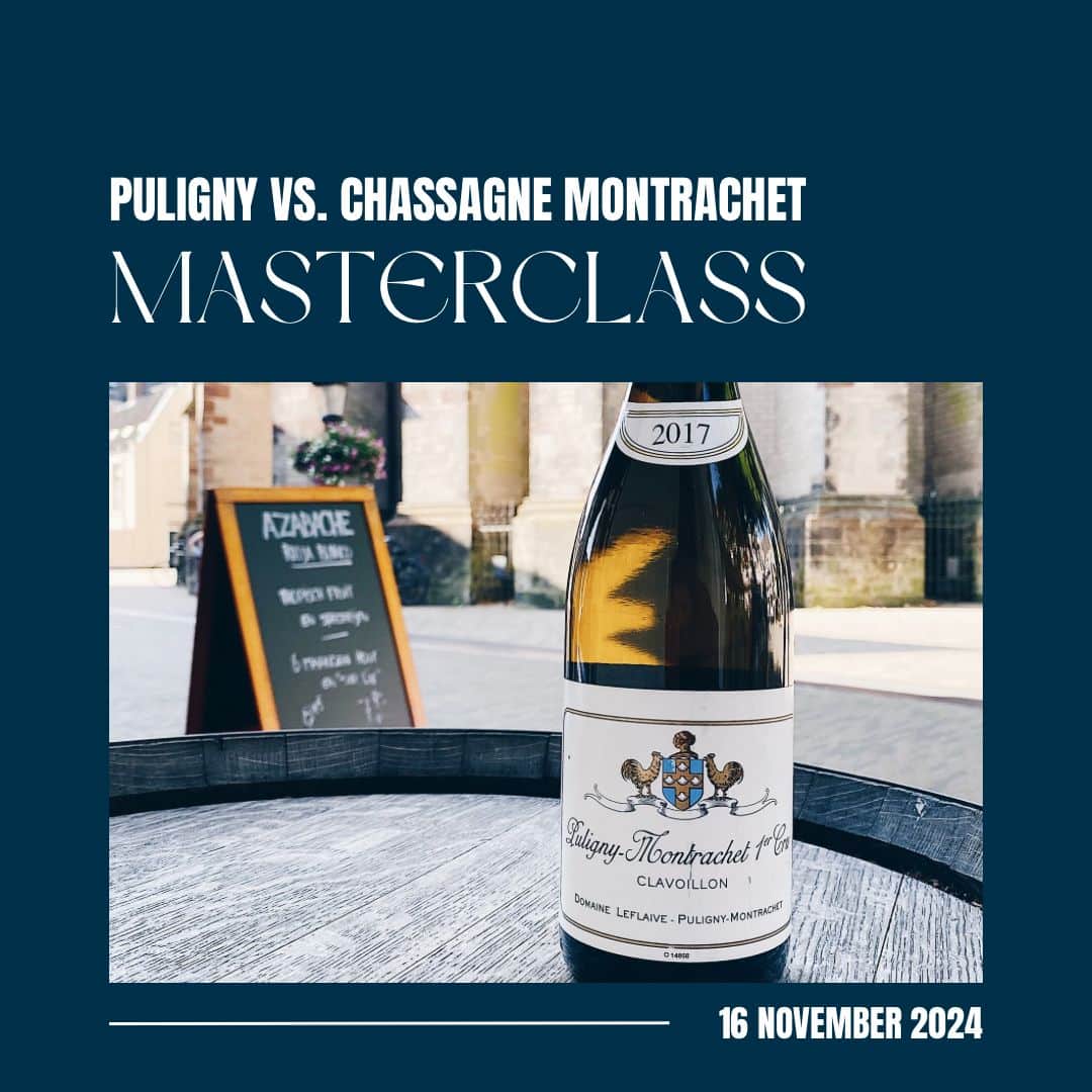 Masterclass: Puligny Montrachet VS Chassagne Montrachet 16-11-2024