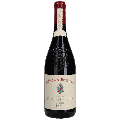 Château de Beaucastel Châteauneuf-du-Pape Hommage Jacques Perrin 2017 OWC