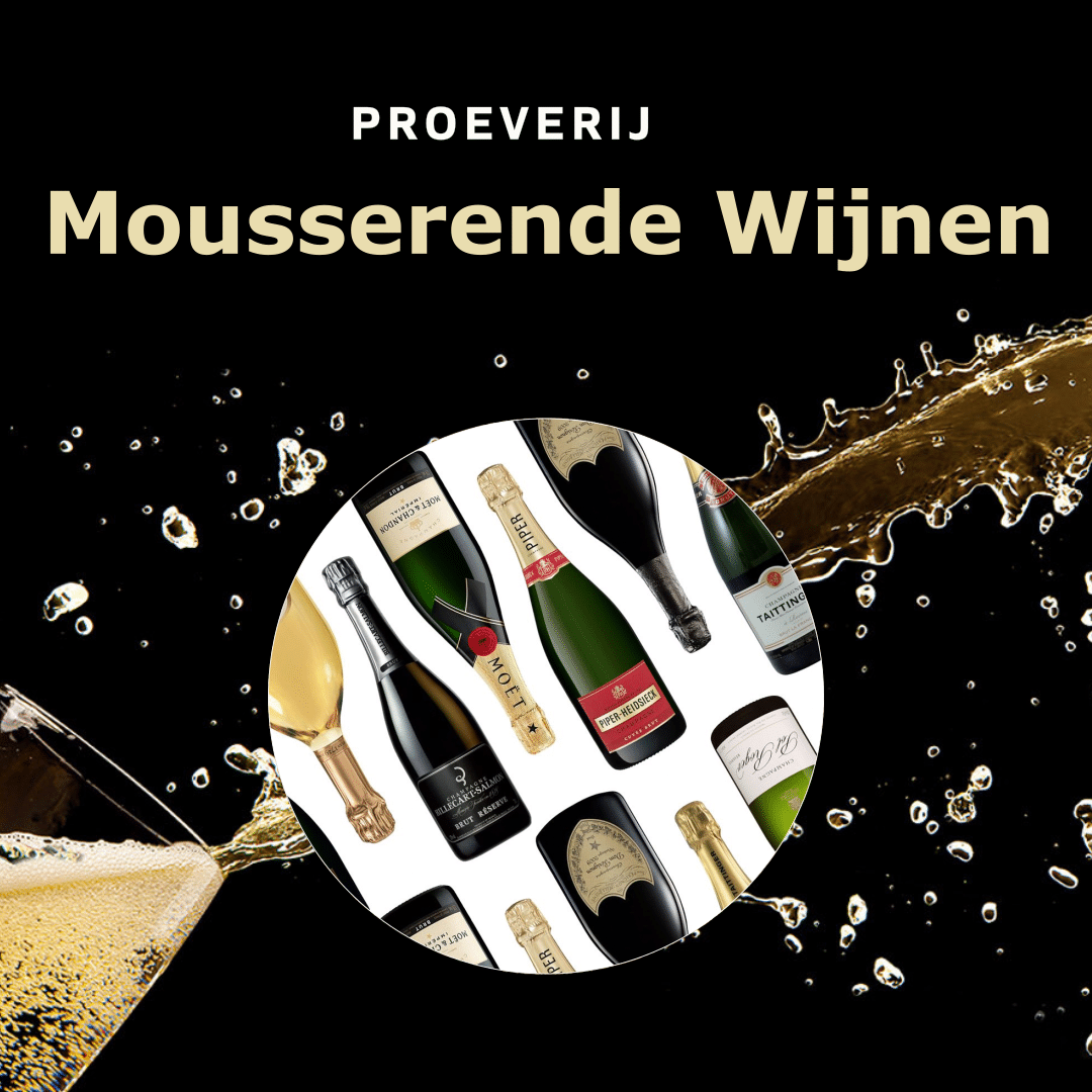 Wijnproeverij: Mousserende wijnen 6-12-2025