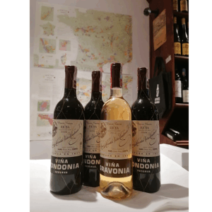 Vina Tondonia - Lopez de Heredia Vina Gravonia Blanco Crianza 2013 + 3 reserva tinto 2011