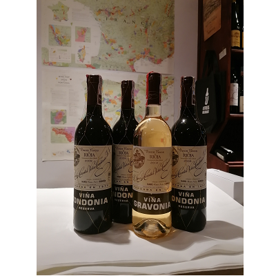 Vina Tondonia - Lopez de Heredia Vina Gravonia Blanco Crianza 2014  + 3 reserva tinto 2011