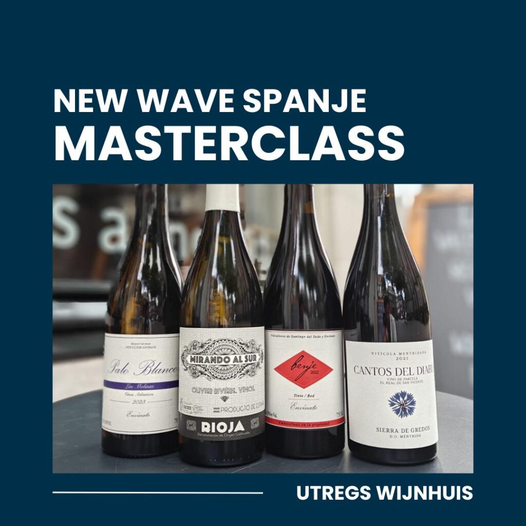 Masterclass: New Wave Spanje 09-08-2025 @pop up wijnbar