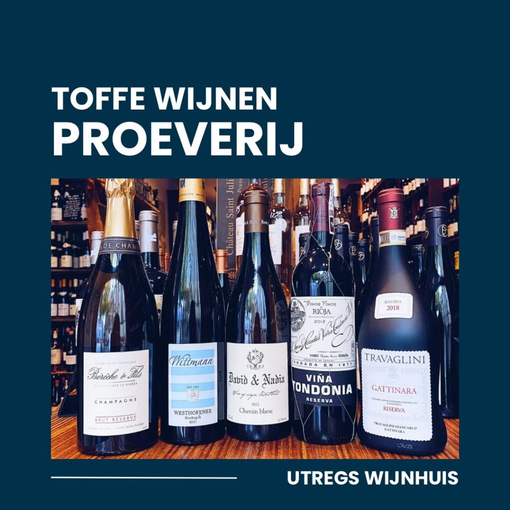 Wijnproeverij bijzondere wijnen: 11-01-2026