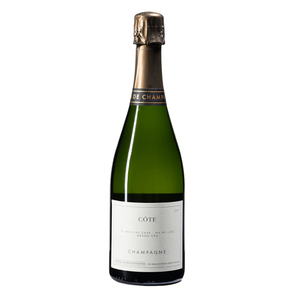 Les Monts Fournois – Champagne Extra Brut Côte “NV de Luxe” doos prijs