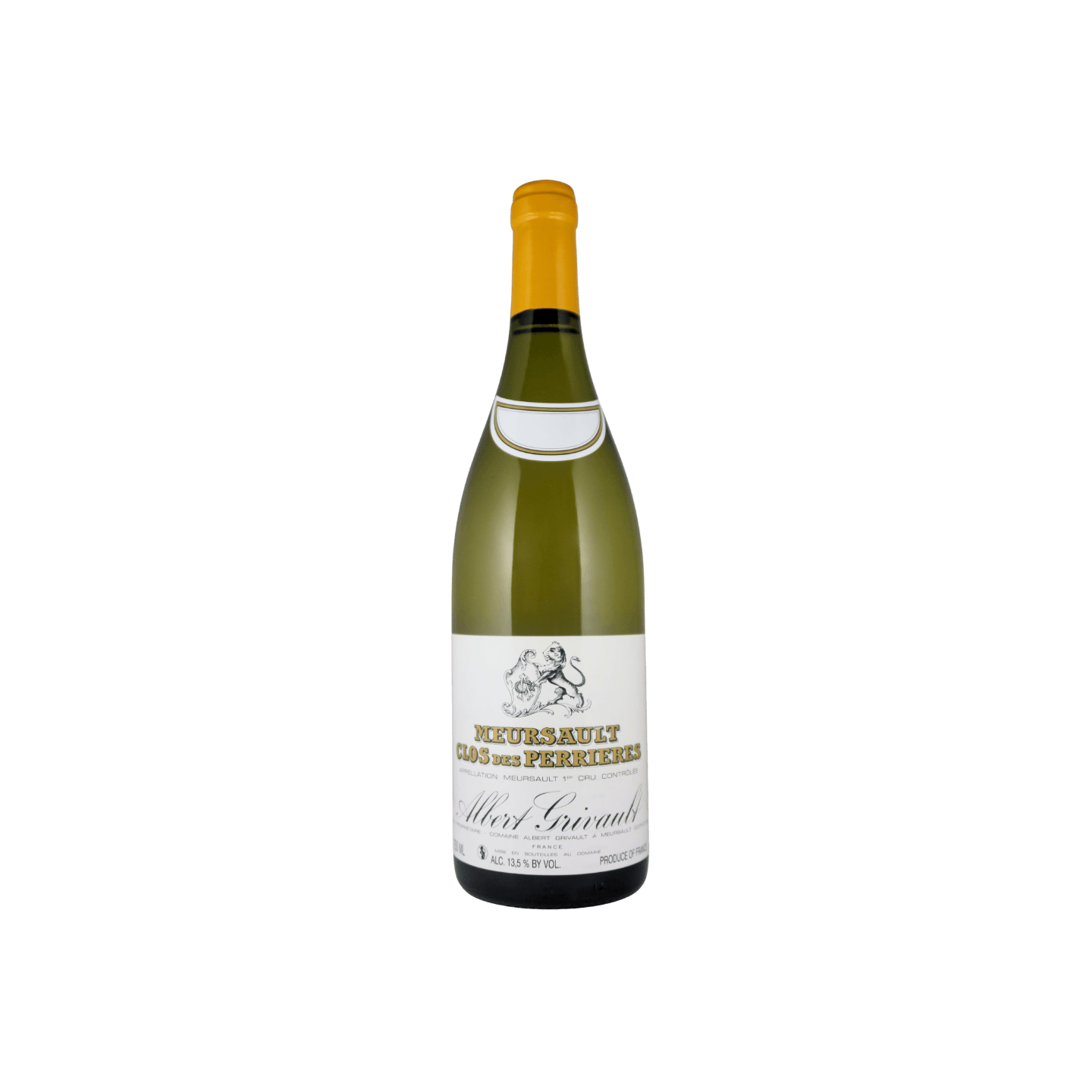 Domaine Albert Grivault Meursault 1er Cru Clos des Perrières Monopole 2022